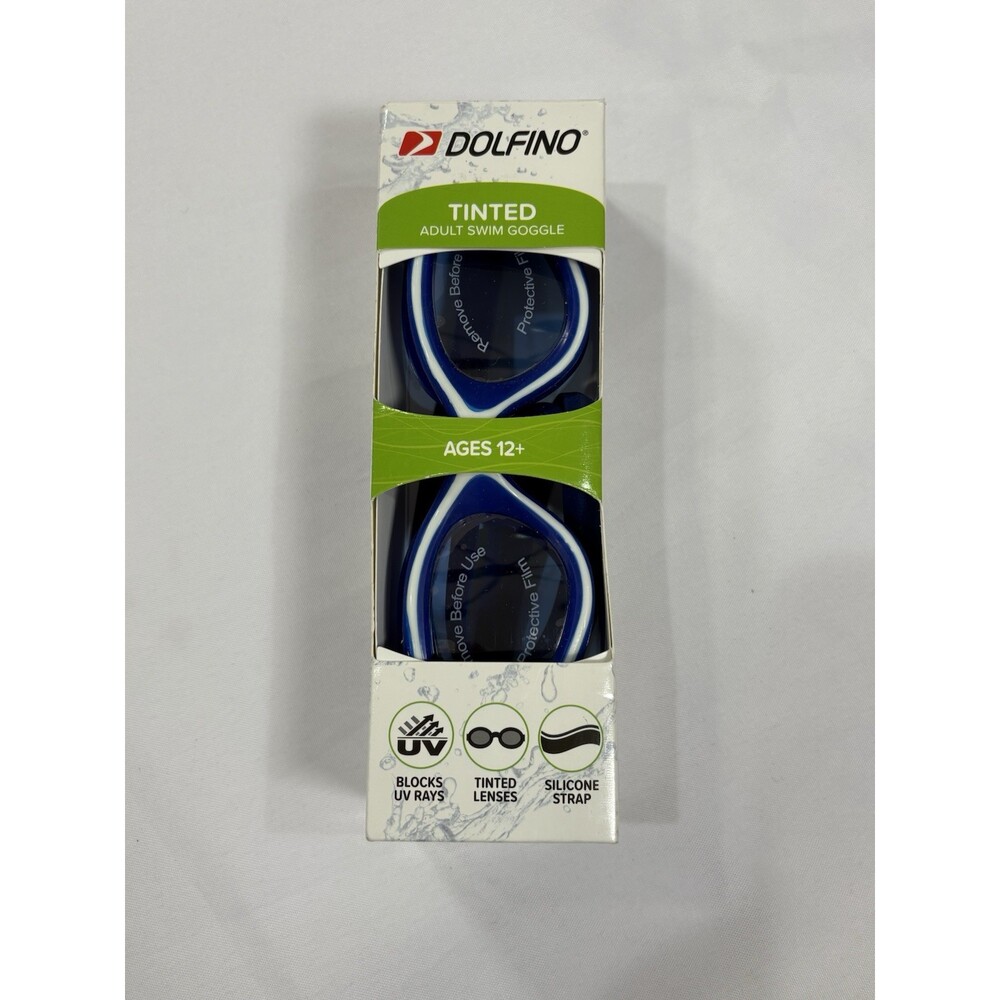 Dolfino Adult Performa Swim Goggle Lenses Anti Fog NEW